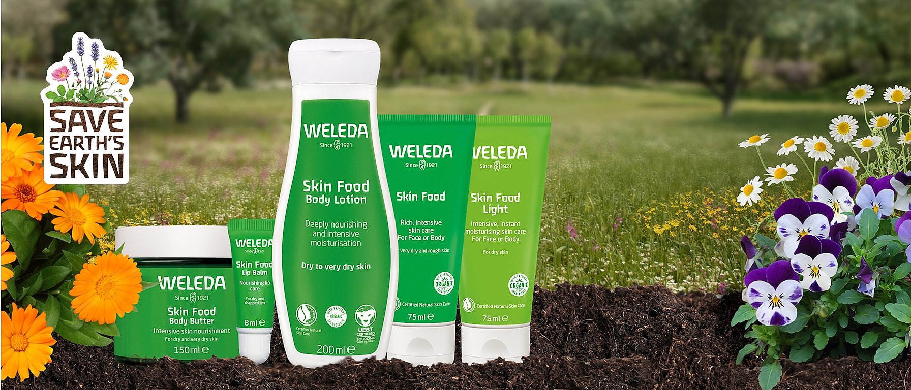 Weleda Skin Food products